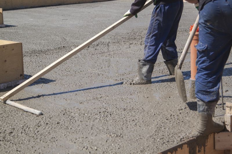 Concrete Leveling in Summer